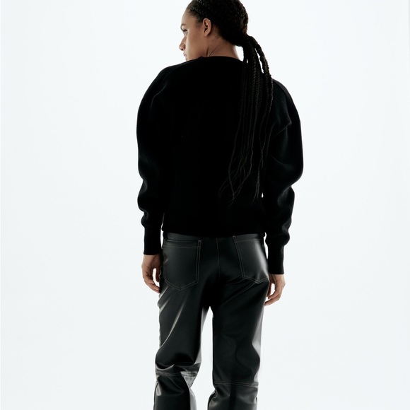 New Zara Fine Knit Cardigan With Jewel Buttons - Picture 8 of 9